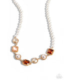 Dumbfounding Decadence - Brown Complete Look  - Paparazzi Accessories Bedazzle Me Pretty Mobile Fashion Boutique
