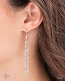 Eagle Exception - Silver Necklace - Paparazzi Accessories Necklace Bedazzle Me Pretty Mobile Fashion Boutique