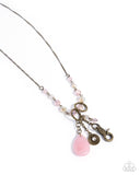 Early Childhood - Brass Lanyard - Paparazzi Accessories Lanyard Bedazzle Me Pretty Mobile Fashion Boutique