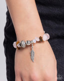 Earthy Earning - Pink Bracelet - Paparazzi Accessories Bracelet Bedazzle Me Pretty Mobile Fashion Boutique