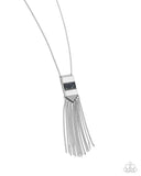 Earthy Effect - Black Necklace - Paparazzi Accessories Necklace Bedazzle Me Pretty Mobile Fashion Boutique