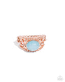 Earthy Embellishment - Copper Ring - Paparazzi Accessories Ring Bedazzle Me Pretty Mobile Fashion Boutique