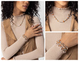 Earthy Expertise - Orange Complete Look  - Paparazzi Accessories Bedazzle Me Pretty Mobile Fashion Boutique