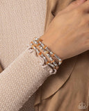 Earthy Expertise - Orange Complete Look  - Paparazzi Accessories Bedazzle Me Pretty Mobile Fashion Boutique