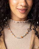 Earthy Expertise - Orange Complete Look  - Paparazzi Accessories Bedazzle Me Pretty Mobile Fashion Boutique
