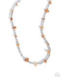 Earthy Expertise - Orange Complete Look  - Paparazzi Accessories Bedazzle Me Pretty Mobile Fashion Boutique
