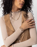 Earthy Expertise - Orange Complete Look  - Paparazzi Accessories Bedazzle Me Pretty Mobile Fashion Boutique