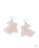 Easter Elegance - Pink Earrings - Paparazzi Accessories Earrings Bedazzle Me Pretty Mobile Fashion Boutique
