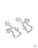 Easter Element - Blue Post Earrings - Paparazzi Accessories Post Earrings Bedazzle Me Pretty Mobile Fashion Boutique