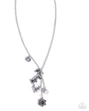 Easter Enthusiast - White Necklace - Paparazzi Accessories Necklace Bedazzle Me Pretty Mobile Fashion Boutique