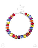 Ecstatic Emeralds - Multi Necklace - Paparazzi Accessories Necklace Bedazzle Me Pretty Mobile Fashion Boutique