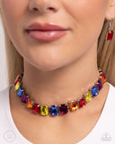 Ecstatic Emeralds - Multi Necklace - Paparazzi Accessories Necklace Bedazzle Me Pretty Mobile Fashion Boutique