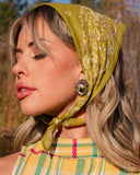 Elaborately Encased - Gold Post Earrings - Paparazzi Accessories Post Earrings Bedazzle Me Pretty Mobile Fashion Boutique