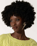 Electric Effulgence - Gold Post Earrings - Paparazzi Accessories Post Earrings Bedazzle Me Pretty Mobile Fashion Boutique