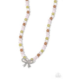 Elegant Empress - Pink Necklace - Paparazzi Accessories Necklace Bedazzle Me Pretty Mobile Fashion Boutique