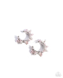 Elite Expense - Pink Earrings - Paparazzi Accessories Earrings Bedazzle Me Pretty Mobile Fashion Boutique