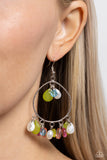 Elite Expression - Multi Earrings - Paparazzi Accessories Earrings Bedazzle Me Pretty Mobile Fashion Boutique