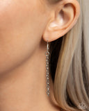 Emotional Edge - White Necklace - Paparazzi Accessories Necklace Bedazzle Me Pretty Mobile Fashion Boutique