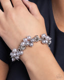 Endless Loop - Silver Bracelet - Paparazzi Accessories Bracelet Bedazzle Me Pretty Mobile Fashion Boutique