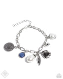 Enduring Energy - Blue Bracelet - Paparazzi Accessories Bracelet Bedazzle Me Pretty Mobile Fashion Boutique