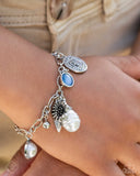 Enduring Energy - Blue Bracelet - Paparazzi Accessories Bracelet Bedazzle Me Pretty Mobile Fashion Boutique