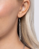 Enigmatic Ease - Blue Necklace - Paparazzi Accessories Necklace Bedazzle Me Pretty Mobile Fashion Boutique