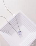 Enjoy the GLOW - White Necklace - Paparazzi Accessories Necklace Bedazzle Me Pretty Mobile Fashion Boutique