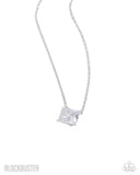 Enjoy the GLOW - White Necklace - Paparazzi Accessories Necklace Bedazzle Me Pretty Mobile Fashion Boutique