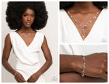 Estate Grounds - Pink Complete Look  - Paparazzi Accessories Bedazzle Me Pretty Mobile Fashion Boutique