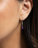 Eternal Elegance - Purple Necklace - Paparazzi Accessories Necklace Bedazzle Me Pretty Mobile Fashion Boutique