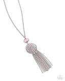 Everyday Excursionist - Pink Necklace - Paparazzi Accessories Necklace Bedazzle Me Pretty Mobile Fashion Boutique
