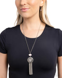 Everyday Excursionist - Pink Necklace - Paparazzi Accessories Necklace Bedazzle Me Pretty Mobile Fashion Boutique