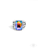 Expect Heavy REIGN - Multi Ring 2025 - Paparazzi Accessories Ring Bedazzle Me Pretty Mobile Fashion Boutique