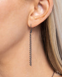 Experimental Echo - Black Necklace - Paparazzi Accessories Necklace Bedazzle Me Pretty Mobile Fashion Boutique