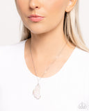 Experimental Echo - Silver Necklace - Paparazzi Accessories Necklace Bedazzle Me Pretty Mobile Fashion Boutique