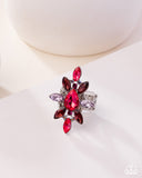 Explosive Element - Pink Ring - Paparazzi Accessories Ring Bedazzle Me Pretty Mobile Fashion Boutique