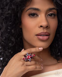 Explosive Element - Pink Ring - Paparazzi Accessories Ring Bedazzle Me Pretty Mobile Fashion Boutique