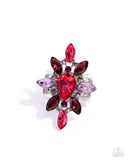 Explosive Element - Pink Ring - Paparazzi Accessories Ring Bedazzle Me Pretty Mobile Fashion Boutique