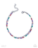 Exquisitely Eclectic - Multi Anklet - Paparazzi Accessories Anklet Bedazzle Me Pretty Mobile Fashion Boutique