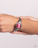 Extravagantly Enchanting - Pink Bracelet - Paparazzi Accessories Bracelet Bedazzle Me Pretty Mobile Fashion Boutique