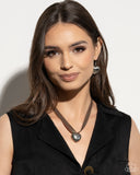 Fabricated Finesse - Brown Complete Look  - Paparazzi Accessories Bedazzle Me Pretty Mobile Fashion Boutique