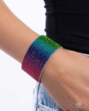 Fade Out - Multi Bracelet - Paparazzi Accessories Bracelet Bedazzle Me Pretty Mobile Fashion Boutique