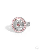 Fairytale Beginning - Pink Ring - Paparazzi Accessories Ring Bedazzle Me Pretty Mobile Fashion Boutique