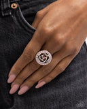 Fairytale Beginning - Pink Ring - Paparazzi Accessories Ring Bedazzle Me Pretty Mobile Fashion Boutique