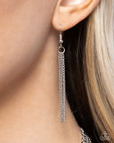 Faithful Filigree - Silver Necklace - Paparazzi Accessories Necklace Bedazzle Me Pretty Mobile Fashion Boutique