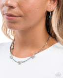 FANCIFUL of Life - Blue Necklace - Paparazzi Accessories Necklace Bedazzle Me Pretty Mobile Fashion Boutique