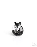 Fateful Fox - Silver Ring - Paparazzi Accessories Ring Bedazzle Me Pretty Mobile Fashion Boutique