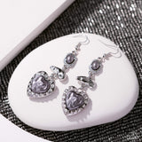 Feminine Feature - Silver Earrings - Paparazzi Accessories Earrings Bedazzle Me Pretty Mobile Fashion Boutique