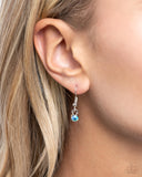 Festive Flight - Blue Necklace - Paparazzi Accessories Necklace Bedazzle Me Pretty Mobile Fashion Boutique