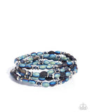 Final Impression - Black Bracelet - Paparazzi Accessories Bracelet Bedazzle Me Pretty Mobile Fashion Boutique